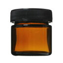 生活の木 茶色ガラス・クリーム容器 25ml