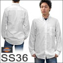 DICKIES (SS36) 長袖ボタンダウン シャツ / LONG SLEEVE BUTTON DOWN SHIRTS 【ディッキーズ】