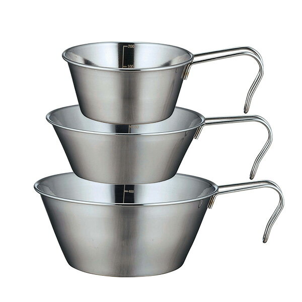 SOLAシェラカップ 3個セット PP-09アウトドア調理用品の画像