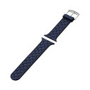 エレコム Apple Watch 40 38mm シリコンバンド イントレチャート ブルー AW-40BDSCIBU(代引不可)