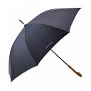 シンプルトゥディ晴雨兼用ジャンプ長傘ブラック 714084【送料無料】