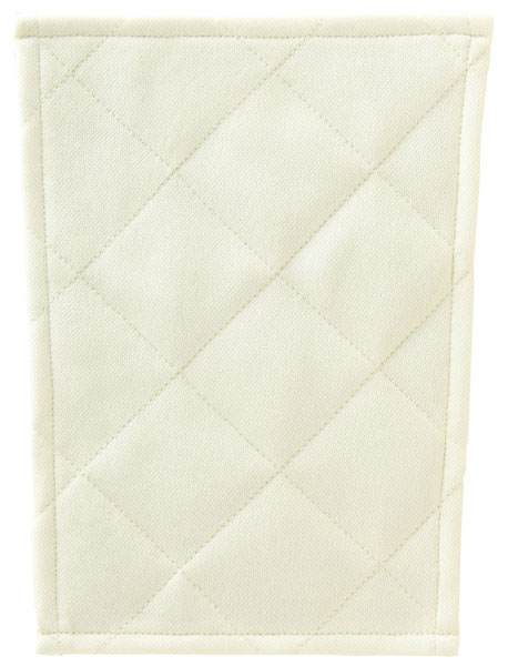 ZETT（ゼット） 野球 縫い付け用衝撃吸収パッド1個入り（膝用） PA25K 3100 アイボリーの画像