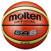 モルテン(Molten) バスケットボール6号球 GA6(オレンジ) BGA6の画像
