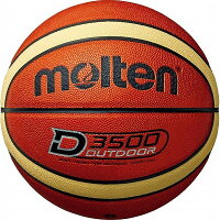 モルテン(Molten) アウトドアバスケットボール7号球(ブラウン×クリーム) B7D3500の画像