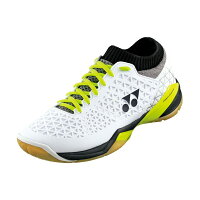 YONEX バドミントンシューズ パワークッションエクリプションZ ミッド カラー 【ホワイト×ブラック】 サイズ【25.5】【送料無料】の画像