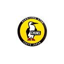 チャムス CHUMS ステッカー シール ステッカーラウンドブービーバード 丸型 コラボ キャラクター ロゴ メンズ レディース キッズ ブランド アウトドア 登山 キャンプ カスタム ステッカーチューン 車 定番 おしゃれ かわいい Sticker Round Booby Bird CH62-0156