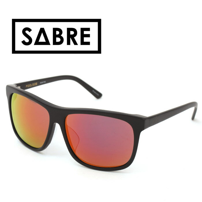 SABRE(セイバー) SV23-715J POOLSIDE/Matte Black×Pink Mirror サングラス 【サングラス・sunglasses・アイウェア・メガネ・眼鏡・めがね】SABRE セイバーサングラス【正規品・正規取扱店】
