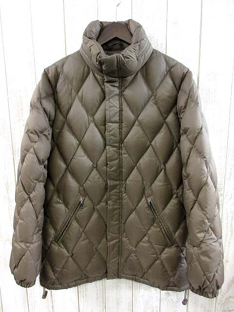 国内正規 【MONCLER／モンクレール】 TANY タニー キルティングダウンジャケット 0 ブラウン メンズ 【ベクトル 古着】【中古】 150208