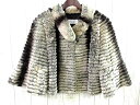 ミスティコ mistico ボレロ ジャケット ラビットファー 毛皮 ベージュ 38 美品 秋冬 レディース【中古】【ベクトル 古着】 160930 古着 買取&販売 ベクトルイズム