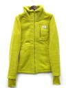 【中古】サニークラウズ Sunny Clouds こたつフリース ジャケット ジップアップ スタンドカラー 長袖 イエロー 黄色 M レディース 【ベクトル 古着】 200307 ベクトルイズム