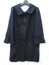 MINIMUM ミニマム シンプル 長袖 ステンカラー コート 2 ブラック レディース 【中古】【ベクトル 古着】 161203 古着 買取&販売 ベクトルイズム