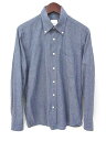 美品 MACKINTOSH PHILOSOPHY マッキントッシュフィロソフィー シンプル BD ボタンダウン 長袖 シャツ 38 ブルー系 メンズ 【中古】【ベクトル 古着】 170606 古着 買取&販売 ベクトルイズム