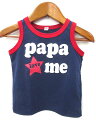子供服 西松屋 papa me プリント タンクト