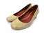 TORY BURCH トリーバーチ エナメル ウェッジソール パンプス 5 1/2 ベージュ ☆AA★ レディース 【中古】【ベクトル 古着】 171122 古着 買取&販売 ベクトルイズム