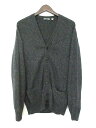 ユニクロ UNIQLO カーディガン M チャコールグレー ウール シンプル 無地 秋冬 メンズ 【中古】【ベクトル 古着】 170714 古着 買取&販売 ベクトルイズム
