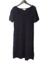 ユニクロ UNIQLO ニット ワンピース S 紫 パープル リネン シンプル 無地 春夏 レディース 【中古】【ベクトル 古着】 170812 古着 買取&販売 ベクトルイズム