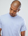 エレメント メンズ Tシャツ トップス Element Basic Pocket T-Shirt in Purple Purple
