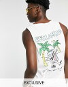 ¥ê¥¯¥ì¥¤¥à ¥ô¥£¥ó¥Æ¡¼¥¸ ¥á¥ó¥º ¥¿¥ó¥¯¥È¥Ã¥× ¥È¥Ã¥×¥¹ Reclaimed Vintage Inspired beer can tank in organic cotton Ecru