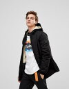 エレメント メンズ パーカー・スウェット アウター Element Stark Sherpa Lined Parka in Black Black