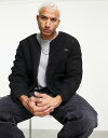 スタンレイ メンズ カーディガン アウター Stan Ray fleece cardigan in black Black