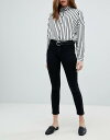 オンリー レディース デニムパンツ ボトムス Only Push Up Skinny Jean Black