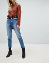 ドクターデニム レディース デニムパンツ ボトムス Dr Denim Pepper High Rise Mom Jean Light blue streak