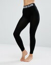 カルバンクライン レディース レギンス ボトムス Calvin Klein Icon Logo Legging Black