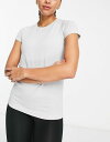 ショッピングシームレス 【送料無料】 エイソス レディース シャツ トップス ASOS 4505 short sleeve seamless T-shirt Gray
