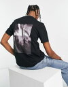 ショッピングフレッドペリー 【送料無料】 フレッドペリー メンズ シャツ トップス Fred Perry rave back print t-shirt in black Black
