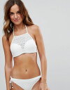 【送料無料】 ドリーナ レディース トップのみ 水着 Dorina Ivory Halter Neck Crochet Bikini Top IVORY