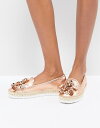 ヘッドオーバーヒールズ レディース サンダル シューズ Head Over Heels By Dune Elbie Trim Flatform Espadrilles Rose