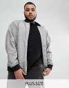デューク メンズ ジャケット・ブルゾン アウター Duke King Size Bomber in Gray Grey