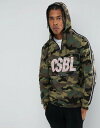 ケイラーアンドサン メンズ パーカー・スウェット アウター Cayler & Sons Hoodie In Camo With Half Zip Camo