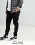 エイソス メンズ デニムパンツ ボトムス ASOS DESIGN Plus skinny jeans in black Black