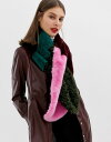 リバーアイランド レディース マフラー・ストール・スカーフ アクセサリー River Island longline fur scarf in multi Multi