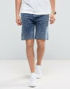 ケイラーアンドサン メンズ ハーフパンツ・ショーツ ボトムス Cayler & Sons Raw Hem Denim Shorts In Acid Wash Blue