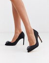テッドベーカー レディース ヒール シューズ Ted Baker Brydien embellished heeled pumps Black