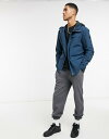 ファーラー メンズ コート アウター Farah Hanley 3 pocket hooded coat Blue