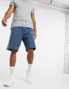 ニッチェ ロンドン メンズ ハーフパンツ・ショーツ ボトムス Nicce Bocore jog shorts in airforce blue Airforce blue