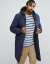 エイソス メンズ パーカー・スウェット アウター ASOS Heavyweight Parka in Navy Navy