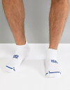 ロンヒル メンズ 靴下 アンダーウェア Hilly Running Lite Sneaker Socks In White 30042-HI-00047 White