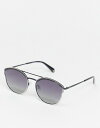 ポラロイド レディース サングラス・アイウェア アクセサリー Polaroid double brown sunglasses Black