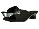 オネックス レディース サンダル シューズ Flora Black/Silver