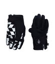 ショッピングvolcom ボルコム メンズ 手袋 アクセサリー V.Co Crail Gloves Black
