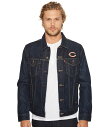 リーバイス メンズ コート アウター Bears Sports Denim Trucker Blue