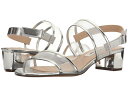 ニナ レディース ヒール シューズ Ganice Silver Metal Foil/Mesh