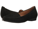 ナチュライザー レディース スリッポン・ローファー シューズ Saban Black Suede