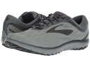 ブルックス メンズ スニーカー シューズ PureFlow 7 Grey/Grey/Black