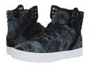 スープラ レディース スニーカー シューズ Skytop Black Camo/White
