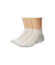 ソーロス レディース 靴下 アンダーウェア Running Mini-Crew 3-Pair Pack White/Platinum